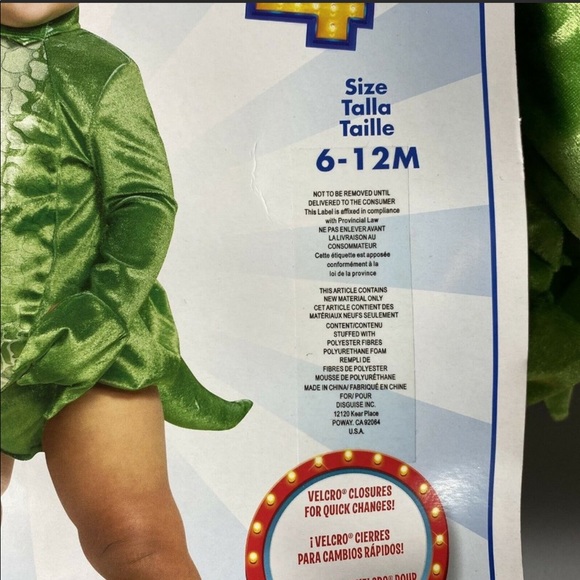 Disney Toy Story Rex Dinosaur Baby Costume - Picture 5 of 6